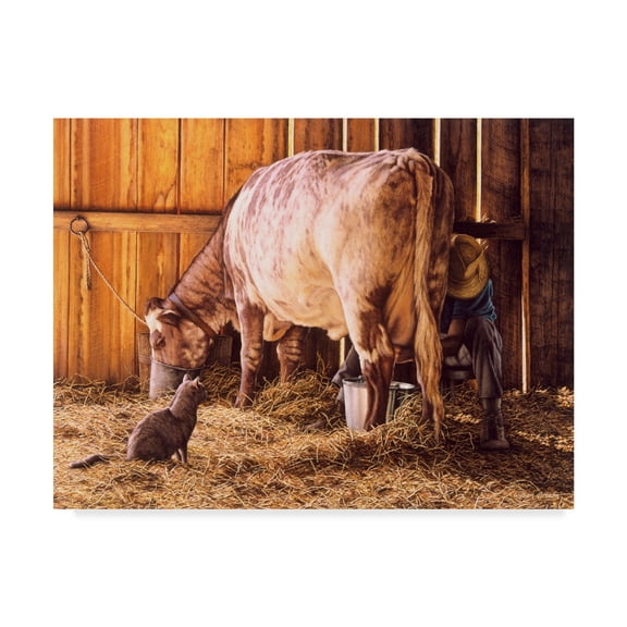 Trademark Fine Art 'All In Good Time' Canvas Art by William Breedon