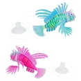 thumbnail image 3 of Decoración de pez león para acuario, 2 piezas, pecera, acuario, pecera, decoración de pez león, pez león artificial, muy versátil Jadeshay  A, 3 of 8