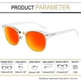 thumbnail image 4 of Gafas de sol Joopin Club Master polarizadas UV400 paquete de 2 unisex, 4 of 6