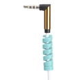 thumbnail image 2 of Protector USB Cable Saver Cover para iPhone Android Cargador Funda Negro, 2 of 9