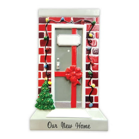 Christmas Page Kit - PERSONALIZED CHRISTMAS ORNAMENTS HOME- OUR NEW HOME DOOR KIT