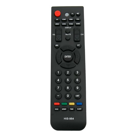Infared Remote Control HIS-954 Replace for Hisense TV LTDN55V89GUS F24V77C LHD32K20AUS F39V77C F40V87C F46V86C