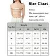 thumbnail image 7 of Aivtalk Half Chest Binder Compression Bra Adjustable Minimizer Elastic Binder Bra for Women Transgender FTM Underwear Breathable Traceless Tank Top Nude XL, 7 of 7