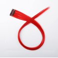 thumbnail image 5 of Hair Extension Clips 10pcs in Pure Red 20 Inch Straight Hair Synthetic Fiber Hairpieces for Party, 5 of 10
