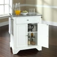 thumbnail image 3 of Pemberley Row Solid Granite White Kitchen Island Rectangular Portable Adjustable 35" Unassembled, 3 of 7