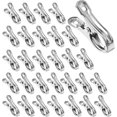 thumbnail image 1 of 24 piezas de pinzas de metal para invernadero - Pinzas de acero inoxidable para jardín - Abrazaderas resistentes para sujetar cubiertas de plantas y ropa, 1 of 5