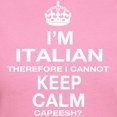 thumbnail image 3 of CafePress - Keep Calm And Italian Pride Women's Dark T Shirt - Women's Traditional Fit Dark T-Shirt, 3 of 4