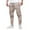 Khaki, variant on Brondbend Men Fashion Cargo Pants Casual Comfy Solid Color Pockets High Waist Drawstring Pants Lounge Going Out Joggers Pants