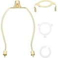 thumbnail image 4 of SHISUYAN 1 Set Lamp Harp 6 Inch Heavy Duty Lamp Shade Bracket Lampshade Adapter, 4 of 8