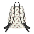 thumbnail image 2 of Balery Christmas Pug Dog Lightweight Backpack for Men and Women - Durable and Water-Resistant, Ideal for School, Work, Travel, and Everyday Use, 2 of 9