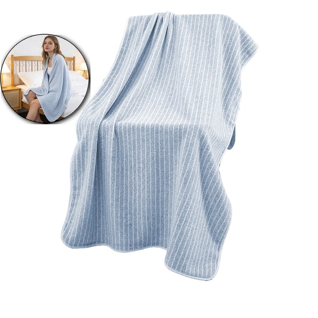 Extra Large Towel – 55 x 27.55 Inches, Super Soft & Highly Absorbent Lightweight Bath Towel for Body, Quick-Drying & Portable