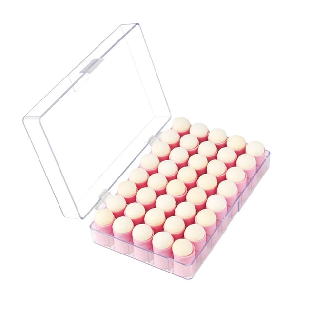 Kenally 40 unids/set adultos pintura esponja estudiantes reutilizable lavable Graffiti estampado pluma dibujo dedo bolígrafos herramienta de Material de laboratorio Rosa