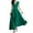 Green&dresses for women 2025 wedding guest, variant on CFLVAEK Chiffon Dresses for Women Plus Size Purple V Neck Wrap Dress Comfy Short Sleeve Empire Dress Solid Color Flowy Swing Gown Dress Elegant Wedding Guest Midi Dress Mint Green XXXXXL