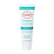 LUME LIFESTYLE Lume Deodorant For Underarms & Private Parts 3oz Tube (Unscented) Unscented
