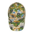 thumbnail image 4 of Daiia Construction Machinery1 print Baseball Cap Men Women Golf Dad Hat Adjustable Original Classic Low Profile Hat Unconstructed Plain Cap, 4 of 9