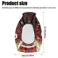 thumbnail image 7 of Uorisanigo ATV Seat Cover Cute Santa Claus Four Wheeler Accessories Universal Powersports Seat Cushion for Polaris Sportsman 570 450 850, Polaris Scrambler 400 500 1000, Honda Rancher 420, 7 of 7