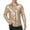 A-Beige1245, variant on XIAONU Mens Metallic Shiny Button Up Shirt Long Sleeve Collared Pullover Blouse Lightweight Disco Party Night Out Tops