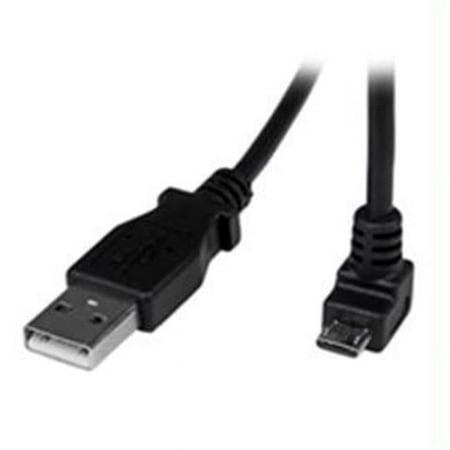 UPC: 0065030851169 | StarTech USBAUB2MD StarTech Cable USBAUB2MD 2m Micro USB Cable A to Down Angle Micro B Black
