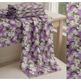 thumbnail image 6 of Soimoi Cotton Voile Fabric Leaves & Lily Floral Printed Fabric 1 Yard 56 Inch Wide, 6 of 7