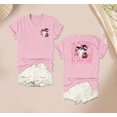 thumbnail image 3 of Halloween Cancer Awareness Shirts for Women Short Sleeve V Neck in October We Wear Pink Graphic T Shirt, 3 of 4