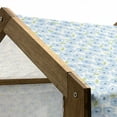 thumbnail image 4 of Watercolor Flowers Pet House, Opium Poppy Field Botanical Essence Spring Vibe Feminine, Outdoor & Indoor Portable Dog Kennel with Pillow and Cover, 5 Sizes, Pale Green Pale Blue, by Ambesonne, 4 of 4