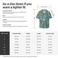 thumbnail image 5 of Yiaed Cute Conch Print Mens Casual Wrinkle Free Shirts Short Sleeve Button Down Summer Stretch Dress Shirt-X-Large, 5 of 5