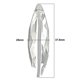 thumbnail image 3 of 50pcs Abalorios de cristal octogonal cae lámpara colgante decoración de color azul 10 Piezas Transparente, 3 of 3
