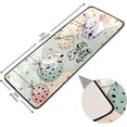 thumbnail image 2 of SKYSONIC 2'X6' Cute Easter Bunny Easter Eggs Runner Rug with Rubber Backing, Non Slip Entryway Rug Runner Washable Soft Area Rug Carpet for Hallway Bedroom Kitchen Decor, 2 of 6