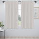 thumbnail image 1 of Cortinas fáciles de usar, opacas, 132 x 160 cm, con reducción de ruido térmico, 1 of 7