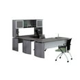 thumbnail image 4 of Mayline MNT35LGS 72 in. Medina Typical 35 Executive Office Desk Set, Gray Steel, 4 of 7