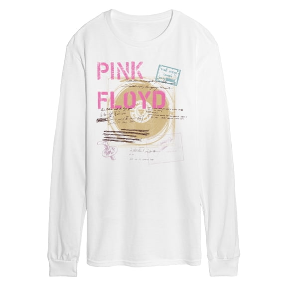 Pink Floyd - Pink Floyd Lyric Drafts Long Sleeve Graphic T-Shirt