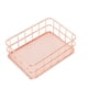 thumbnail image 4 of Cesta Brilnte Del Almacenamiento Del Tenedor Del Organizador de Los Efectos de Escritorio de de Joyería Rectángulo S Soledad Cesta de almacenamiento de mesa de metal, 4 of 7