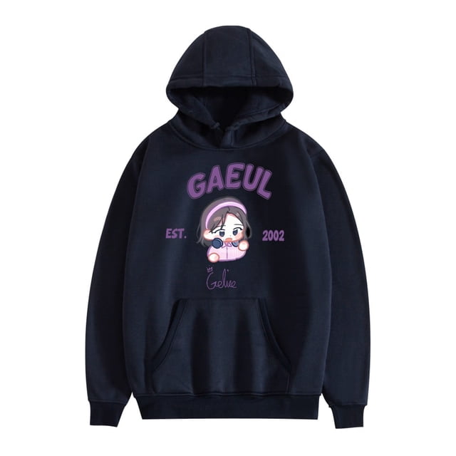 EST Cute Cartoon Print Hoodies For Unisex Comfort Hoodies