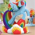 thumbnail image 5 of Nueva figura de acción de anime My Little Pony Rainbow Dash (versión Rainbow Sonic Boom) de 23 cm, juguetes de moda, colección, decoración, regalo, 5 of 5