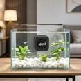 thumbnail image 4 of Topukaiba Mini Magnetic Aquarium Cleaner, Small Glass Algae Scraper for Small Tanks, Strong Magnet Corner Cleaning Tool for Rimless Fish Tanks, 1.2"x1.2"x1", Black, 4 of 6