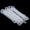 thumbnail image 3 of Lots 100 Silicone Clear Clothes Non-Slip Shoulder Hanger Strap Grip Pads, 3 of 7