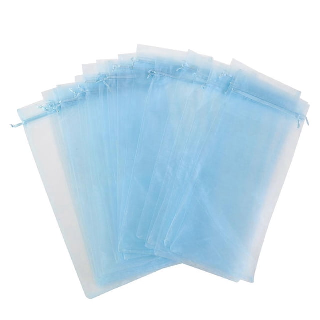 Gift Bags Organza Sheer Wrap for Decoration 20Pcs