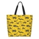thumbnail image 1 of Balery Vintage Excavator Bolsa Tote Estilo Estético con Cremalleras, Bolsa de Hombro, Bolsa de Compras Grande y Plegable, 1 of 8