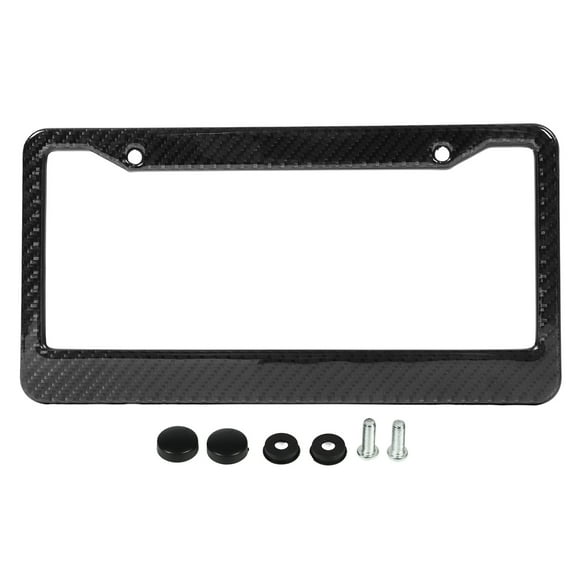 License Plate Frame, Number Plate Frame Texture Colorfast Waterproof For Cars