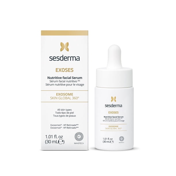Sérum Sesderma EXOSES para uso diario con exosomas cosméticos, 30 ml