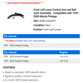 thumbnail image 2 of Front Left Lower Control Arm and Ball Joint Assembly - Compatible with 1999 - 2000 Mazda Protege, 2 of 2