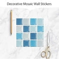 30 Pieces Peel and Stick Self Adhesive Bathroom Wall Tiles Mosaic Tile ...