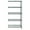 Multi-color, variant on Quantum Storage Systems Shelving Unit, Wire in Carbon Steel Material, Epoxy Coated, Green Color