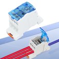 thumbnail image 1 of Terminal Junction Box, 6x16mm² Output 1x16mm² 1x35mm² Input Terminal Block Wire Box Flame Retardant 1000V AC DC  for Distribution Cabinet, 1 of 7