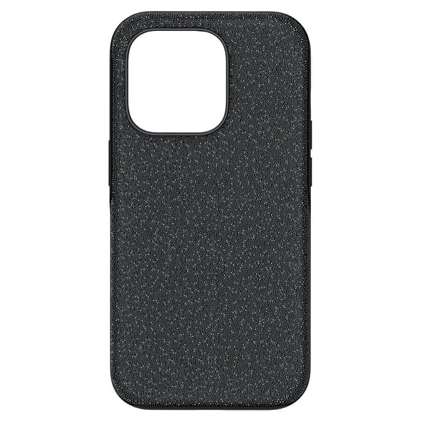 Funda de teléfono Swarovski High para iPhone 14 Pro con protector negro