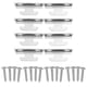 thumbnail image 3 of GOOHOCHY 4 sets Hoon Glay Cortina Poste Soportes Soportes Cortina Varilla Encienda Soportes, 3 of 7