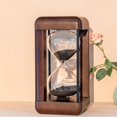 thumbnail image 4 of Reloj de Grande de Nogal Primera Calidad, Temporizadores de 60 Minutos, Reloj con Temporizador para Regalo, Decoración de Reloj de para Escritorio B, 4 of 8