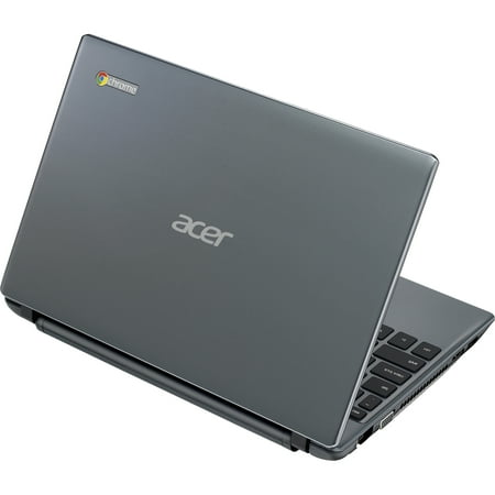 Acer - 11.6" Chromebook - Intel Celeron - 2GB Memory - 16GB Solid State Drive - Granite Gray