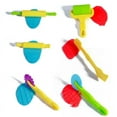 thumbnail image 3 of Modeling Clay Accessories Creative 3D Plasticine Mold DIY Play Dough Noodle Tool Kit Plastic Set Knife Mold Kids Educational Toy, 3 of 6