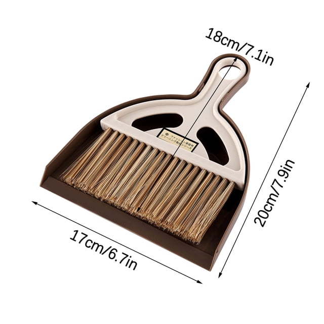 Bdday Bathroom Scrub Brush Multifunctional Household Kitchen Garbage Shovel Dustpan Set Car Cleaning Brush